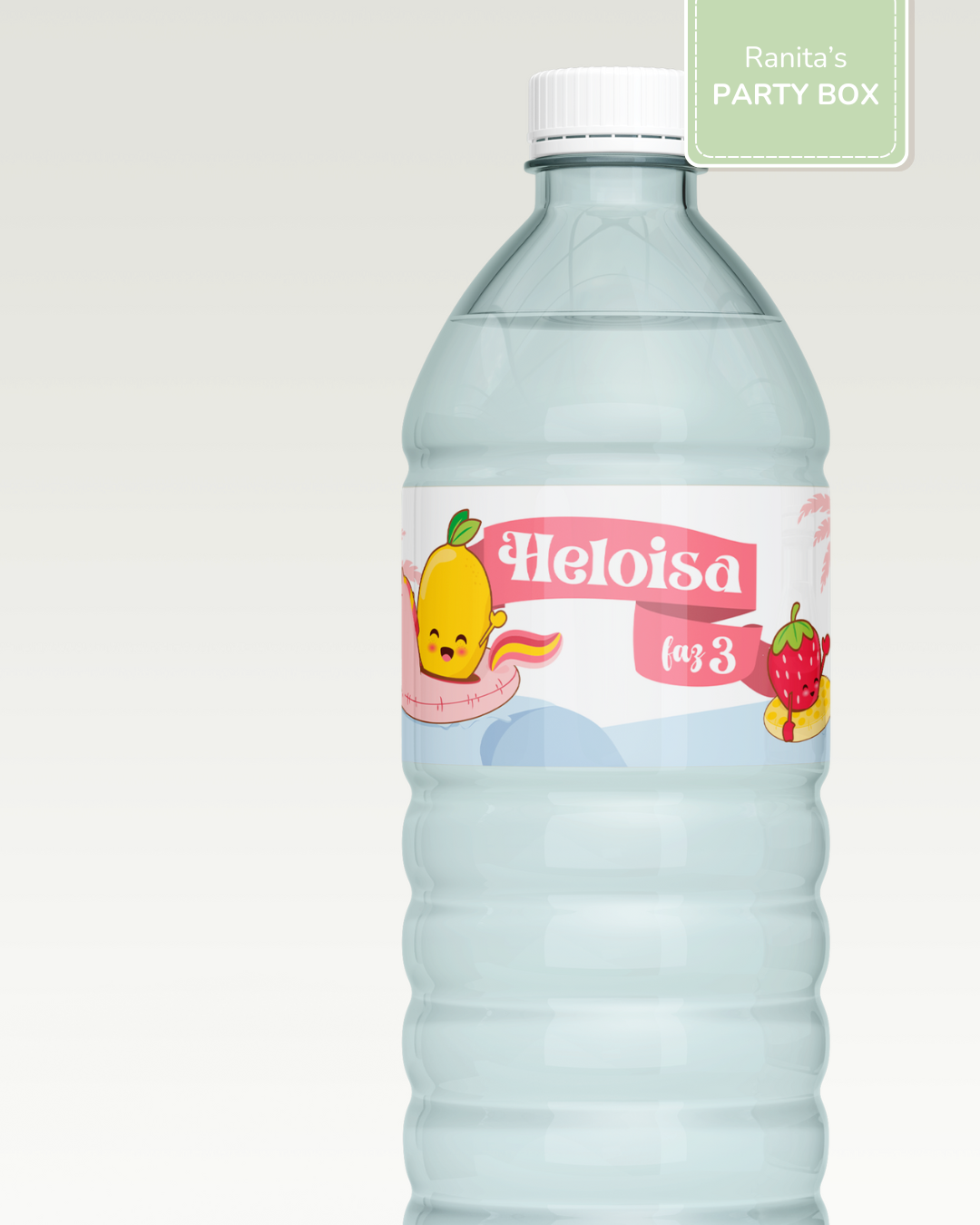 Rótulos garrafas personalizadas Grand| 3 Unid. – Festa Summer Fruits 1