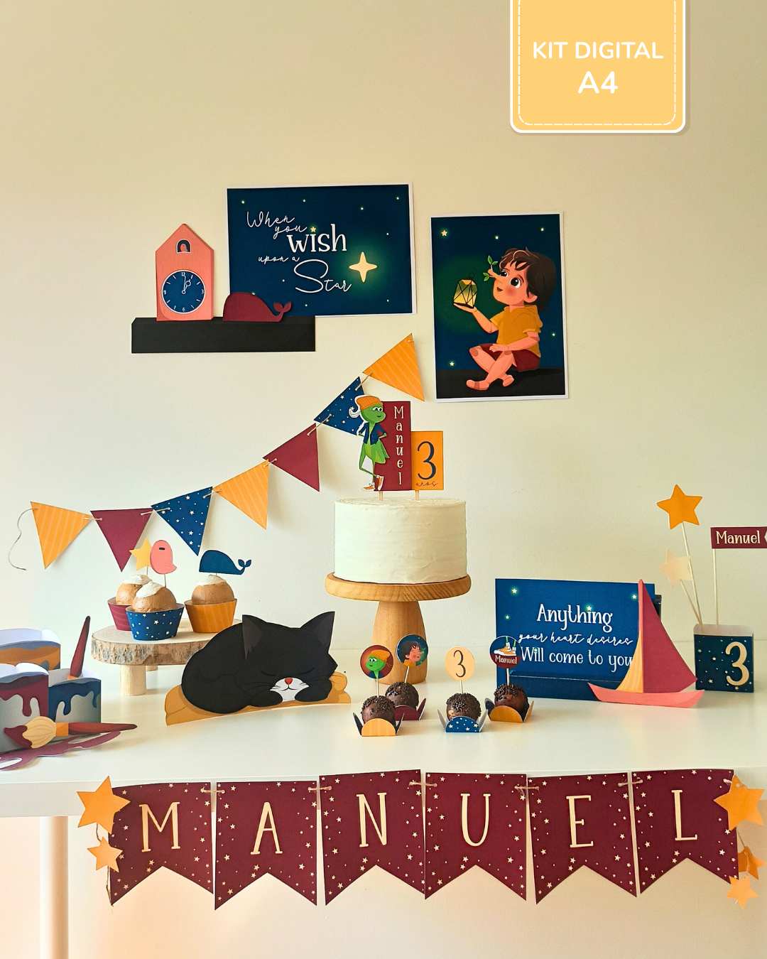  Kit Digital A3 e A4 - Pinoquio 5