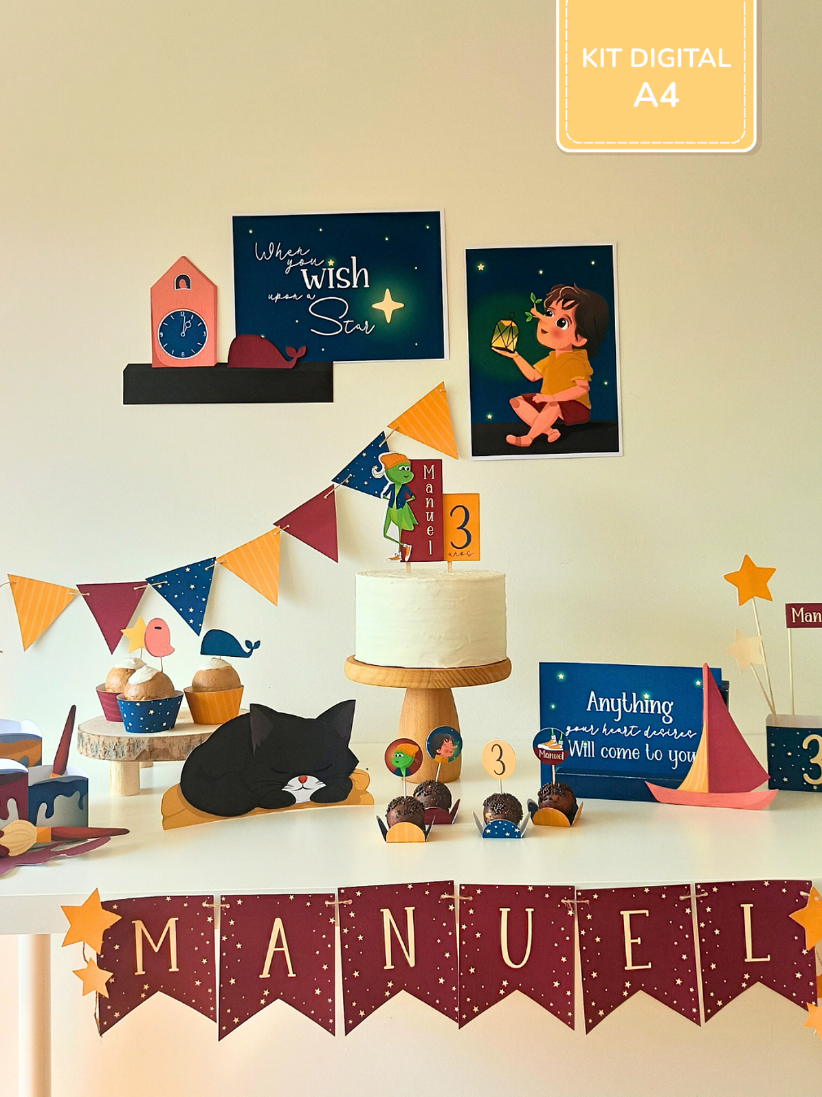  Kit Digital A3 e A4 - Pinoquio 5