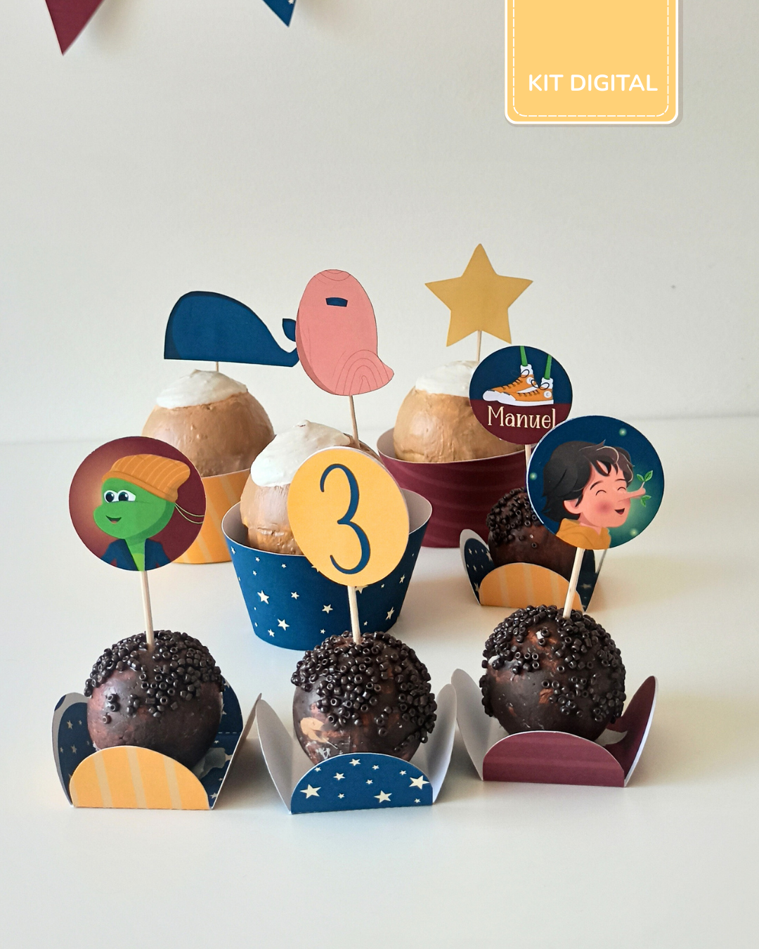  Kit Digital A3 e A4 - Pinoquio 10