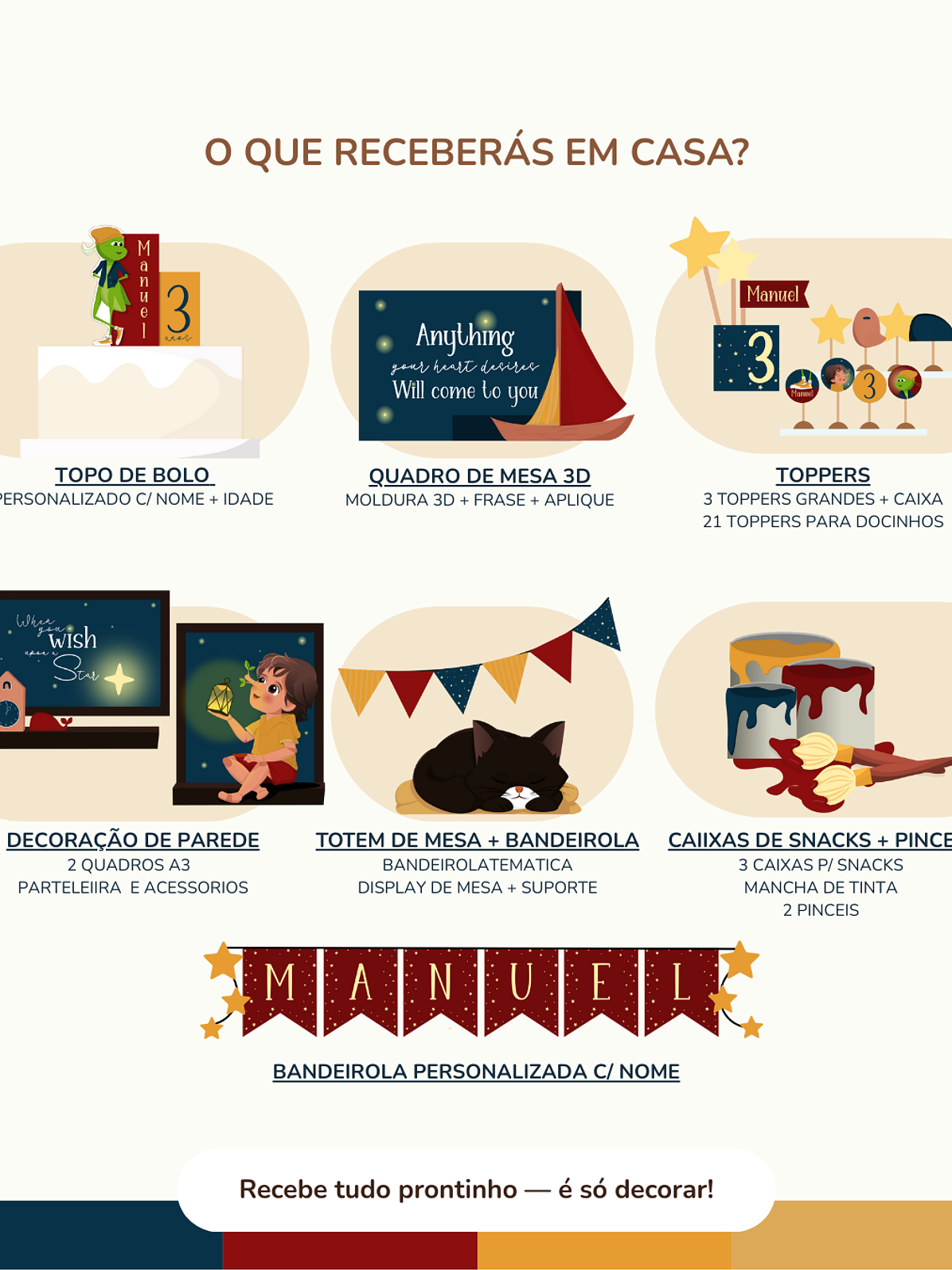 Kit de festa Essência – Festa Pinóquio 2