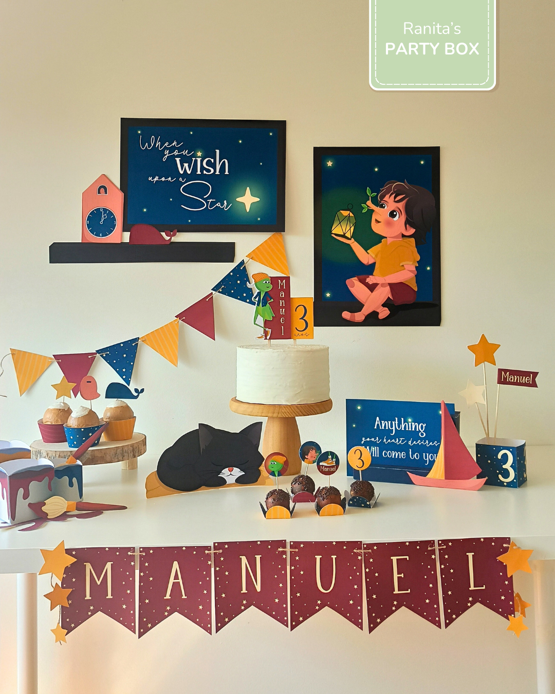 Kit de festa Essência – Festa Pinóquio 1