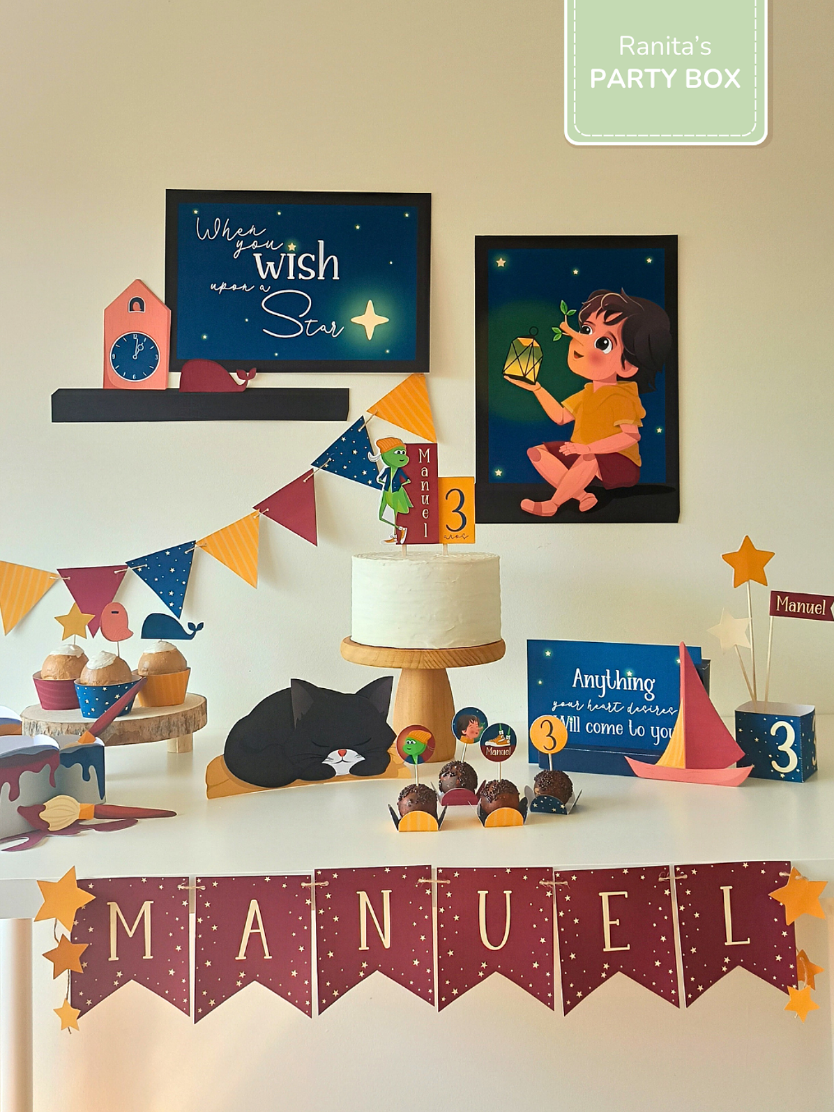 Kit de festa Essência – Festa Pinóquio 1