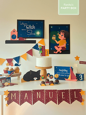 Kit de festa Essência – Festa Pinóquio