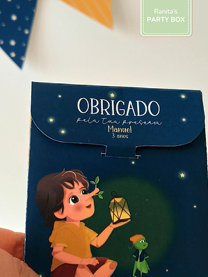 Saquinhos para lembranças personalizados – Festa Pinóquio