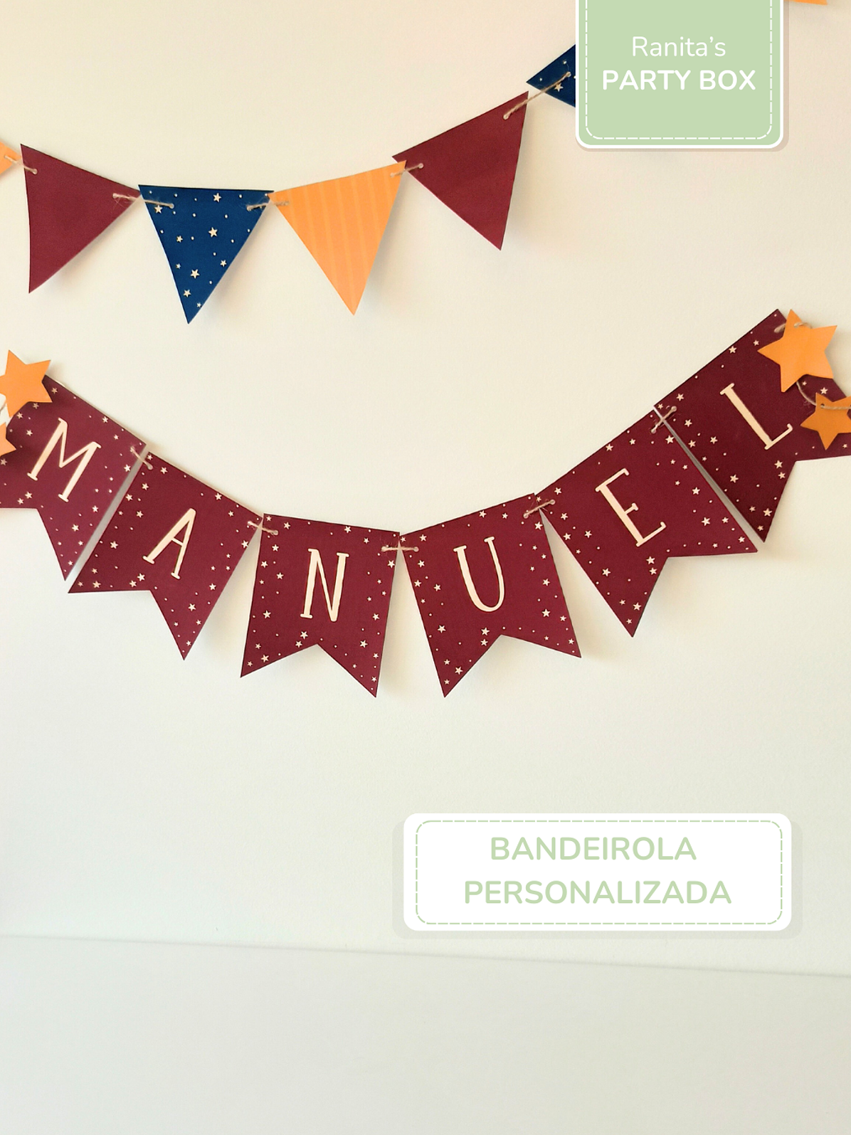 Bandeirola Personalizada – Festa Pinóquio 1