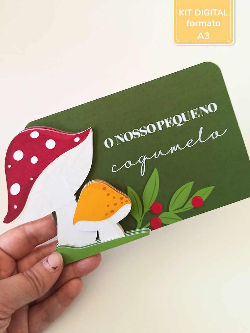  Kit Digital A3 - Cogumelos 5