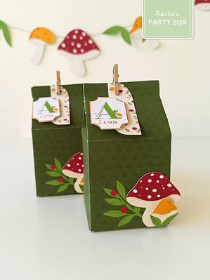 Caixa Milk - Festa Cogumelos