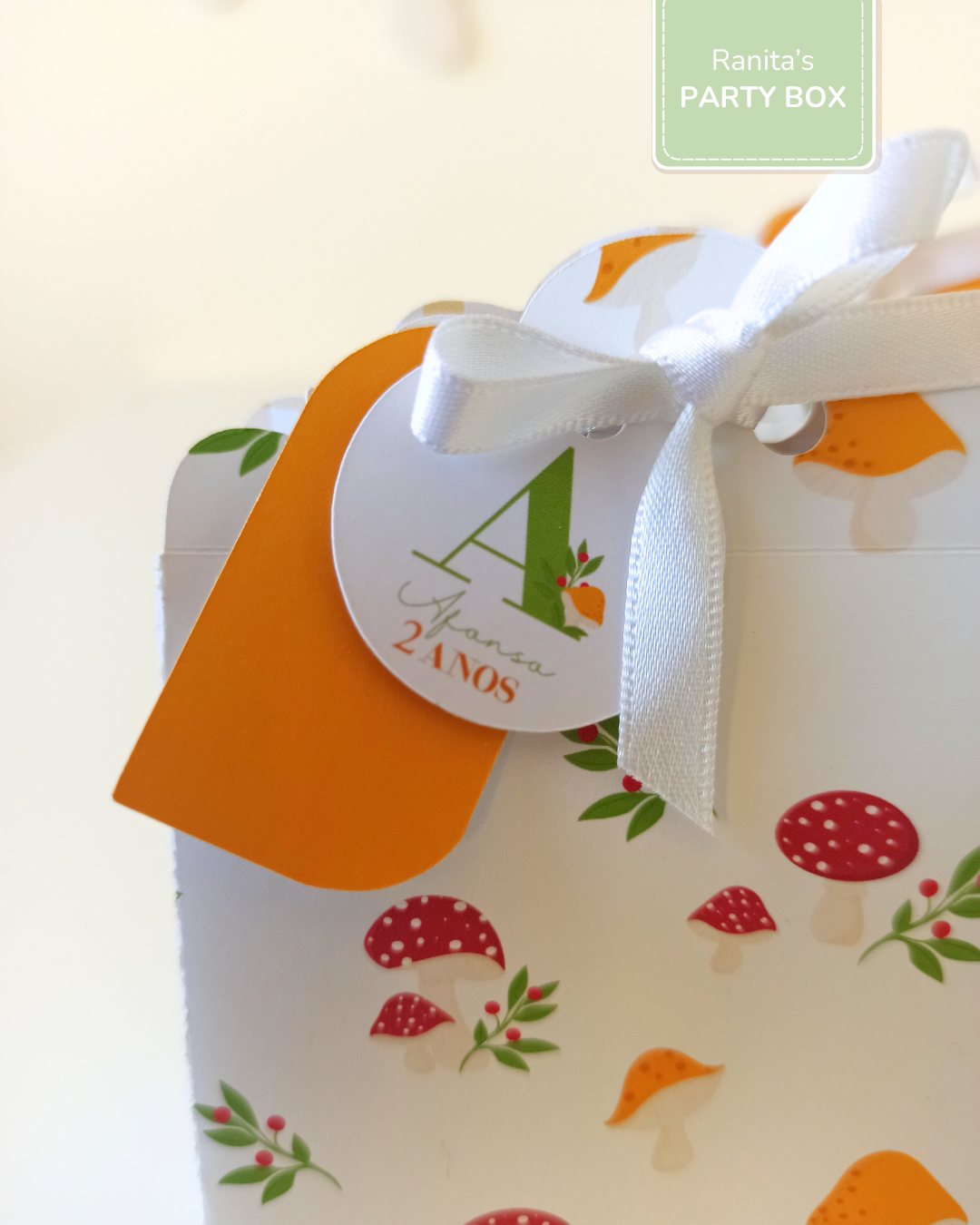 Saquinho delicado - Festa Cogumelos 3