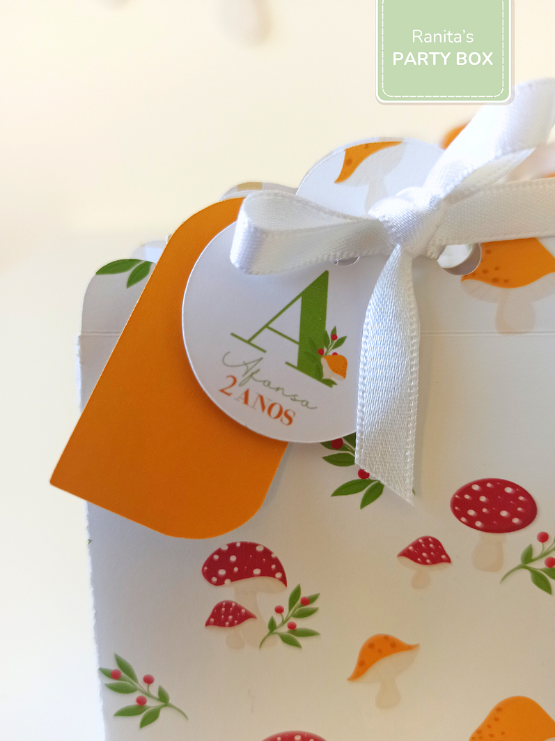 Saquinho delicado - Festa Cogumelos 3