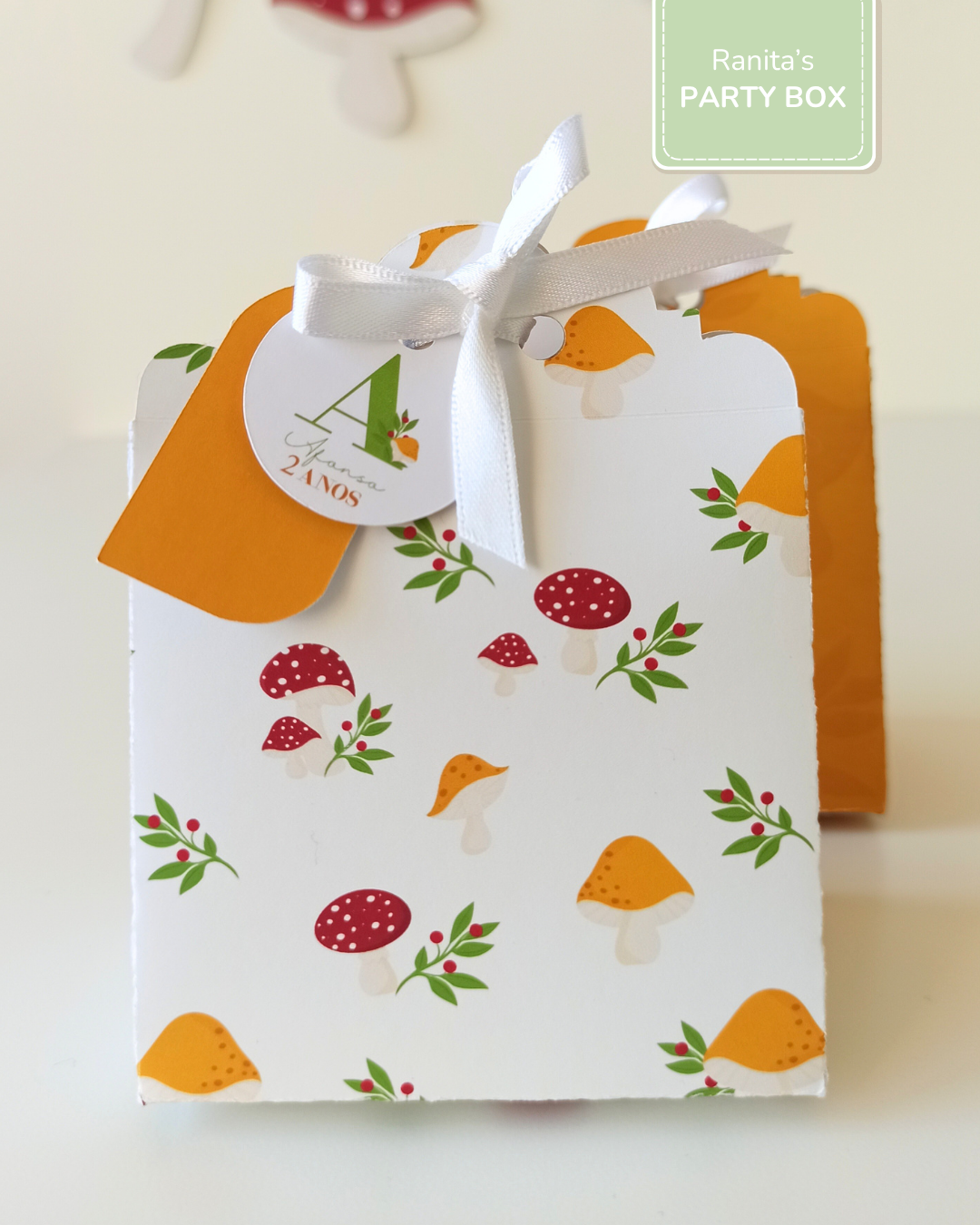 Saquinho delicado - Festa Cogumelos 4