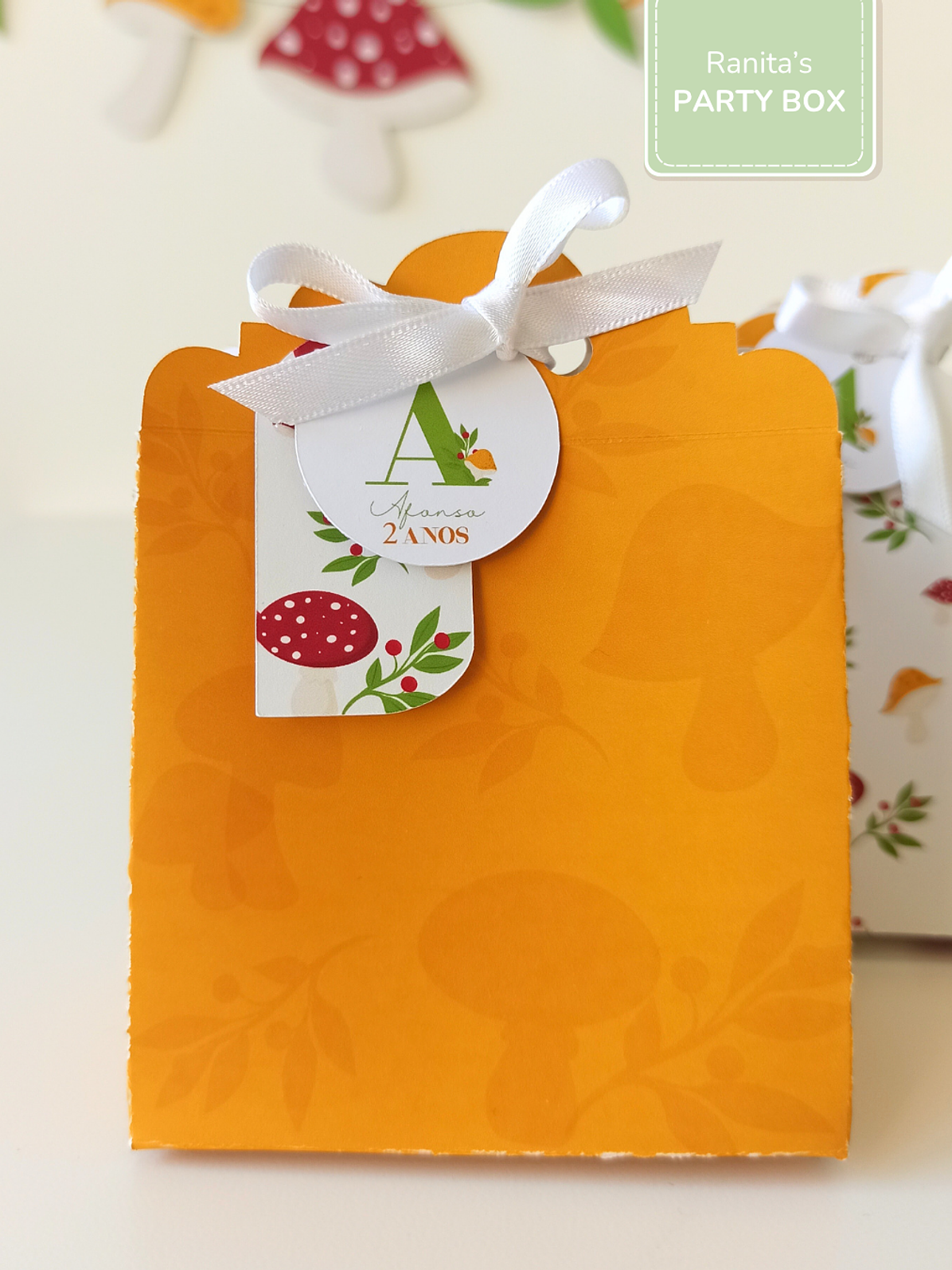 Saquinho delicado - Festa Cogumelos 5