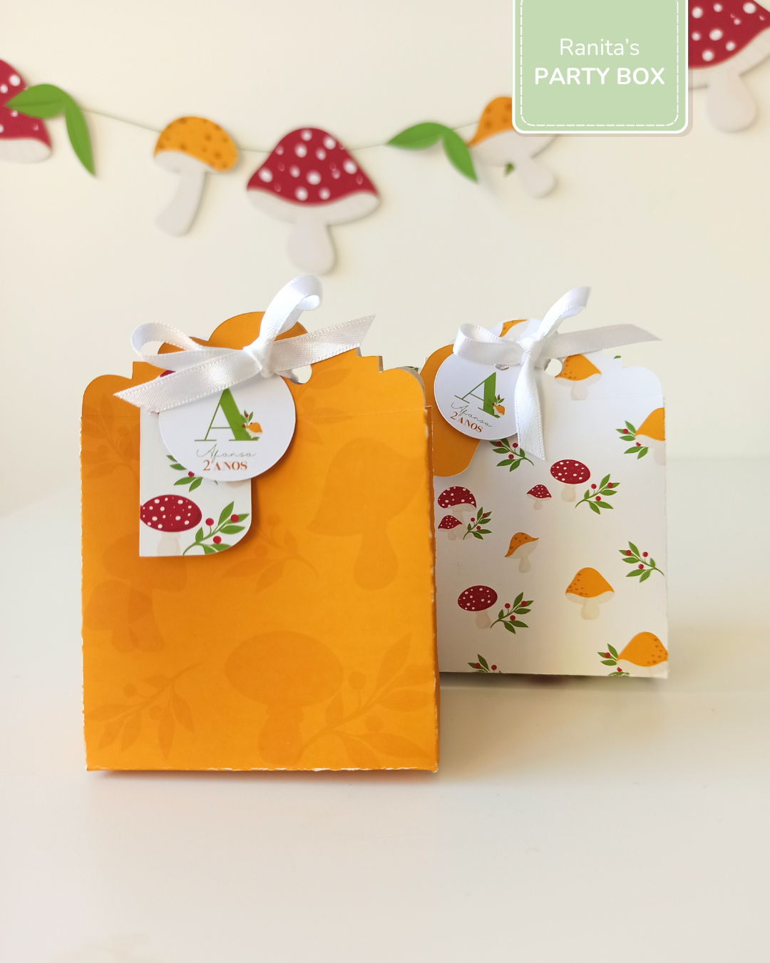 Saquinho delicado - Festa Cogumelos 1