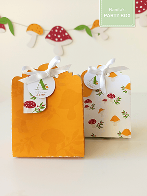 Saquinho delicado - Festa Cogumelos