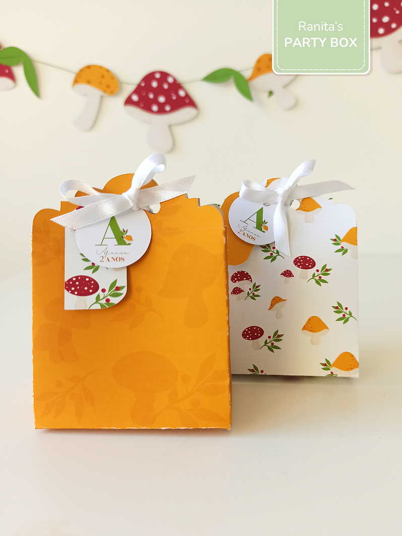 Saquinho delicado - Festa Cogumelos 1