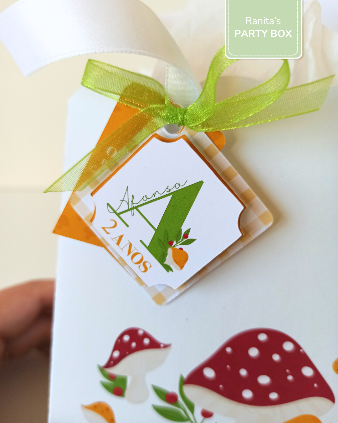 Saco médio - Festa Cogumelos 3