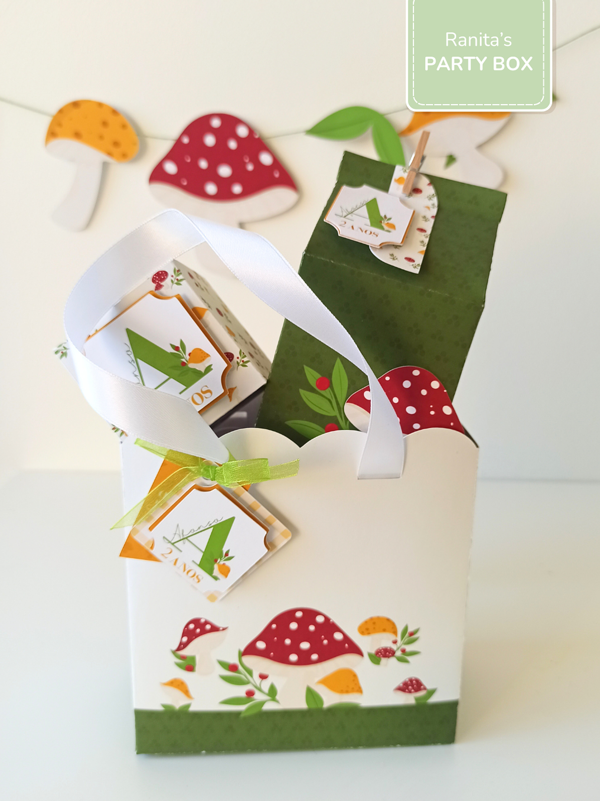 Saco médio - Festa Cogumelos 4