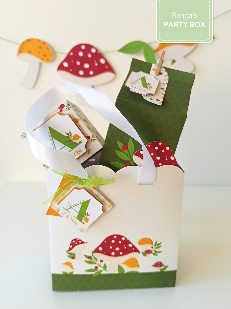 Saco médio - Festa Cogumelos 4