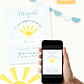 Convite digital PNG - Sunshine - Raio de Sol - Thumbnail 1