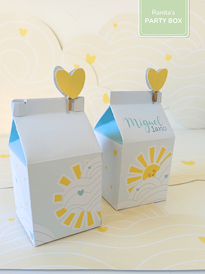 Caixa Milk - Festa Sunshine - Raio de Sol