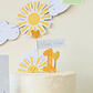 Topo de bolo personalizado – Festa Sunshine - Raio de sol - Thumbnail 2