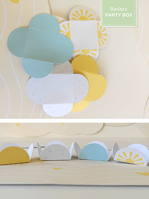 Formas p/ docinhos | 12 Unid. – Festa Sunshine - Raio de Sol