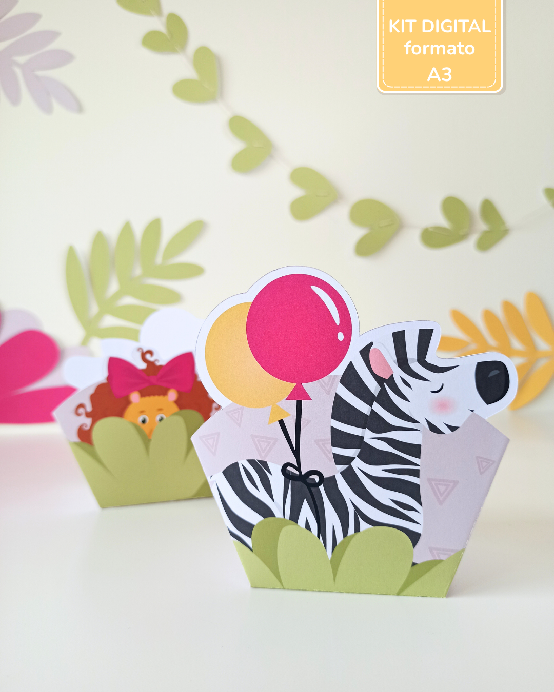  Kit Digital A3 - Safari - Stay Wild Girl 5