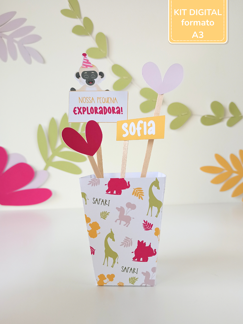  Kit Digital A3 - Safari - Stay Wild Girl 6