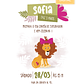 Convite digital PNG - Safari - Stay Wild Girl - Thumbnail 2