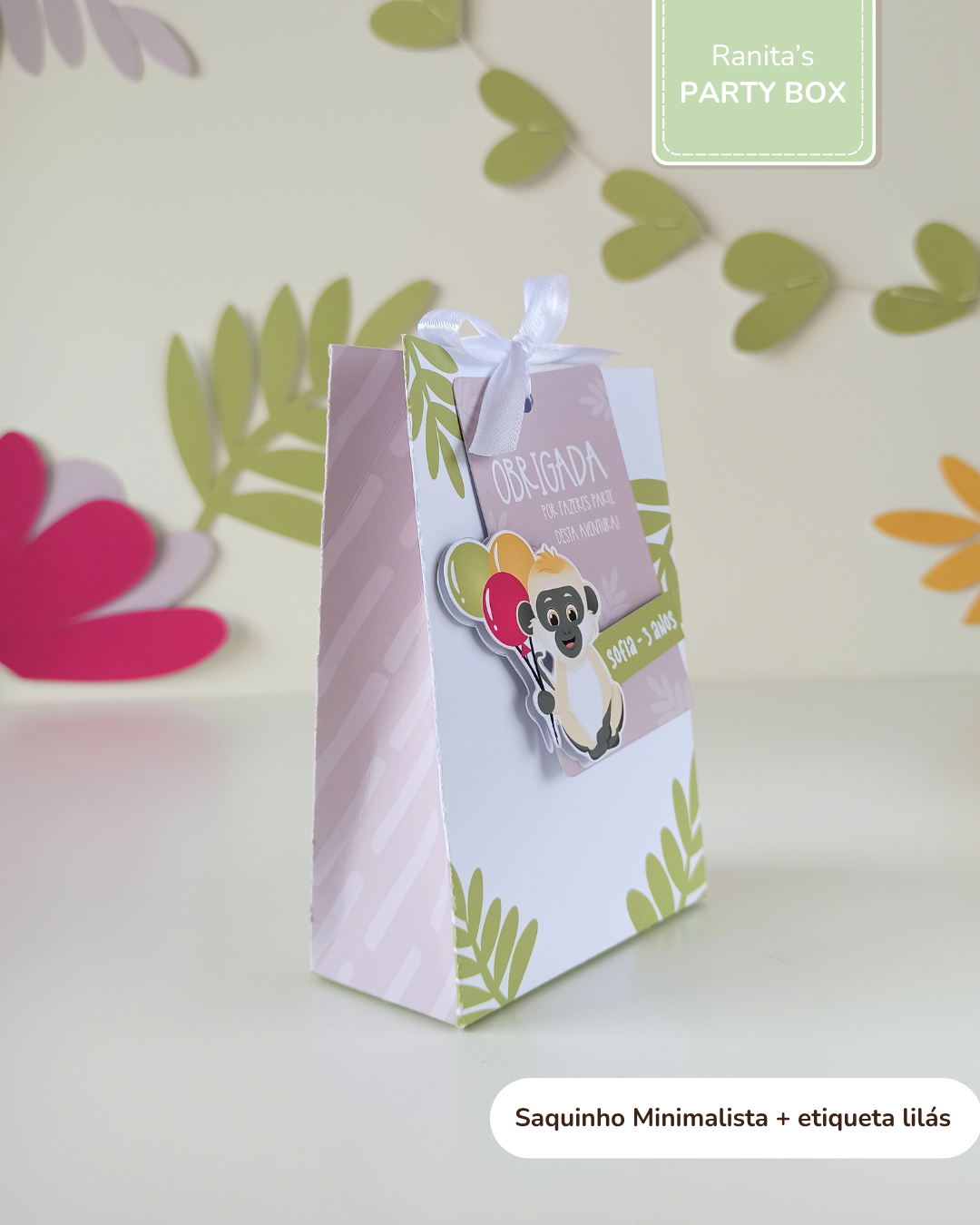 Saquinho c/etiqueta - Safari - Stay Wild 4