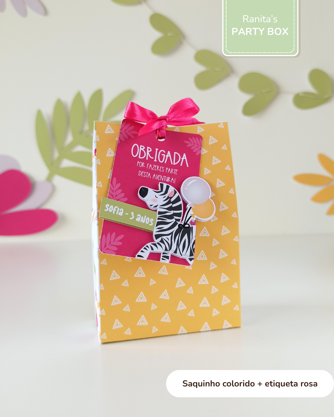Saquinho c/etiqueta - Safari - Stay Wild 5