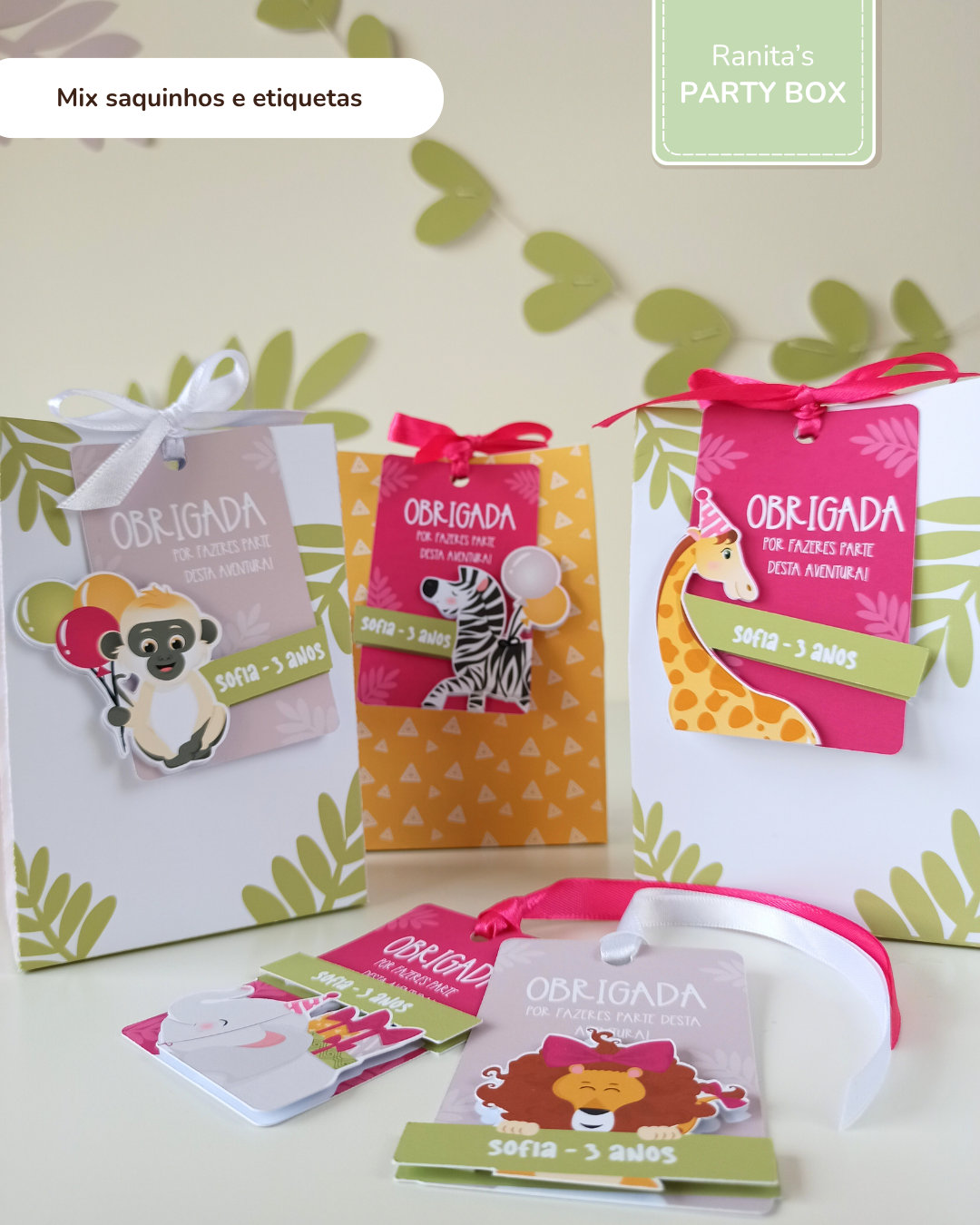 Saquinho c/etiqueta - Safari - Stay Wild 7