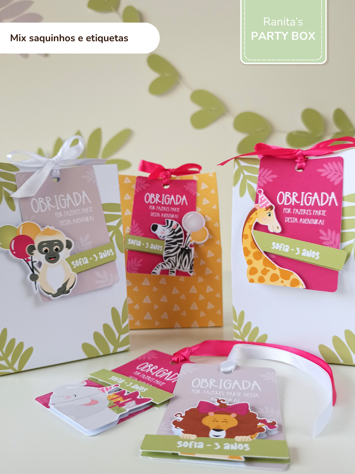 Saquinho c/etiqueta - Safari - Stay Wild 7