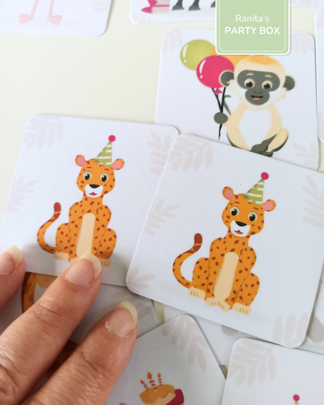 Jogo da memória - Tema Safari - Stay Wild Girl 2