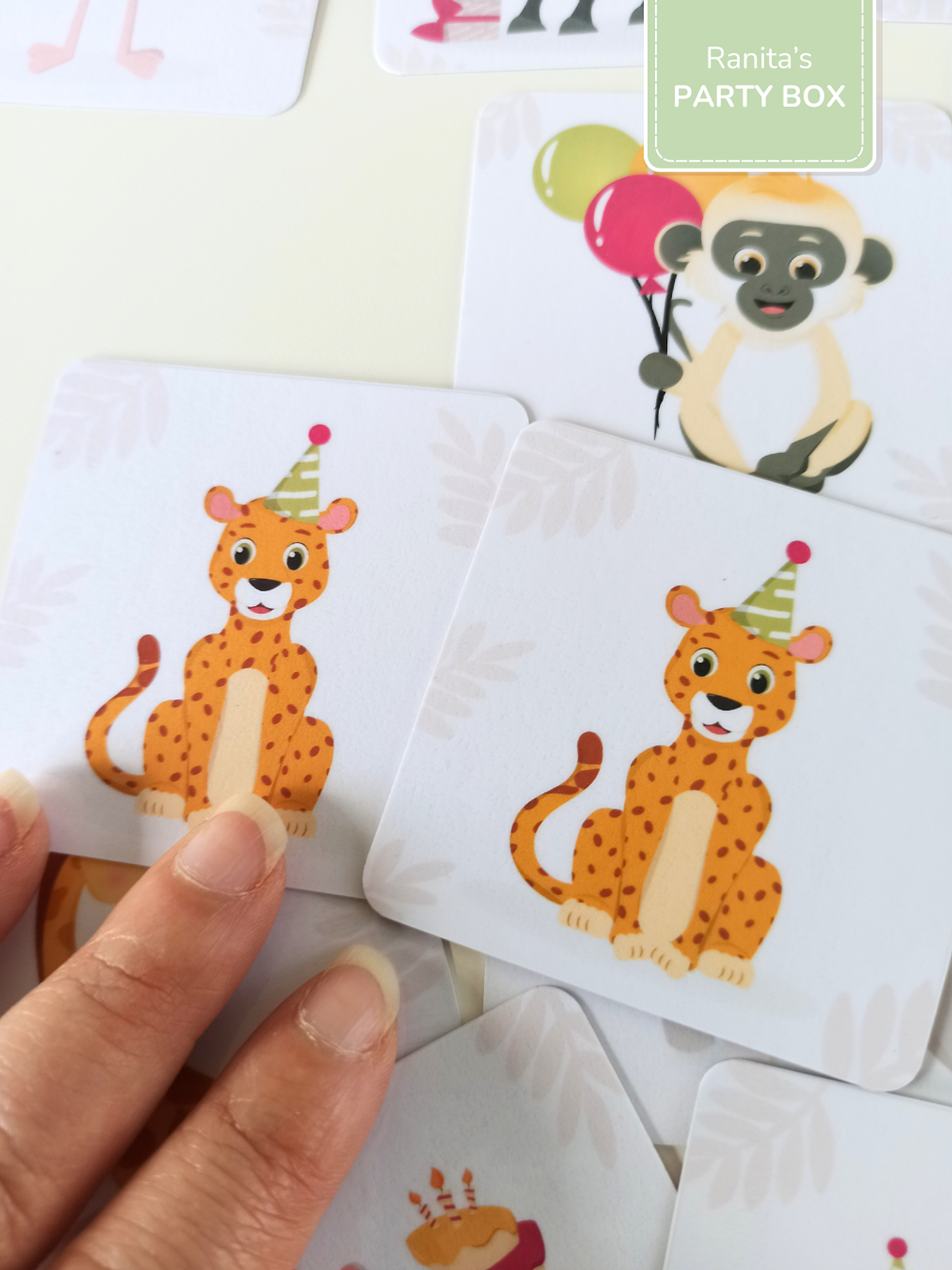 Jogo da memória - Tema Safari - Stay Wild Girl 2