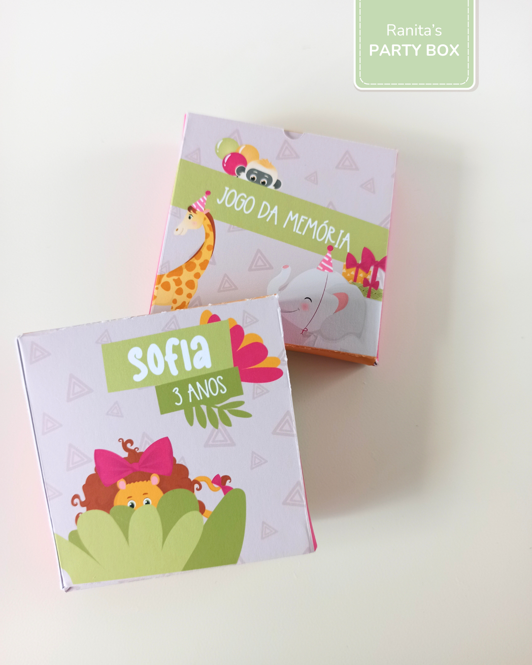 Jogo da memória - Tema Safari - Stay Wild Girl 3