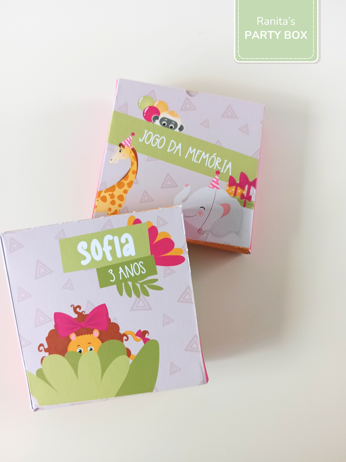 Jogo da memória - Tema Safari - Stay Wild Girl 3