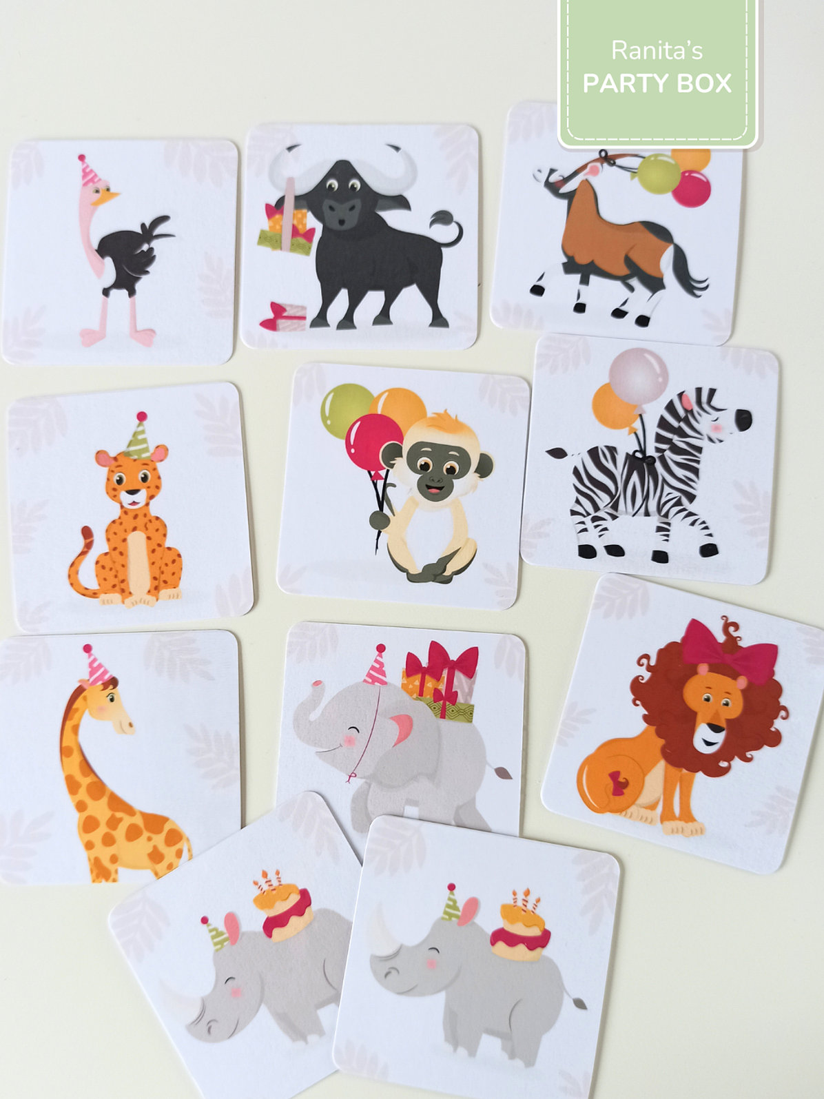 Jogo da memória - Tema Safari - Stay Wild Girl 4