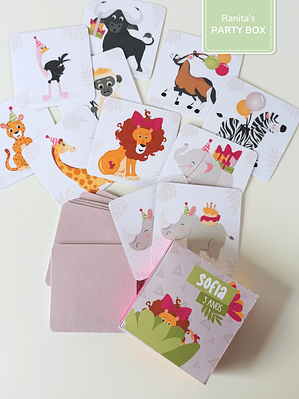 Jogo da memória - Tema Safari - Stay Wild Girl