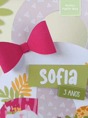 Maleta - Kit colorir - Tema Safari - Stay Wild Girl - COPIE