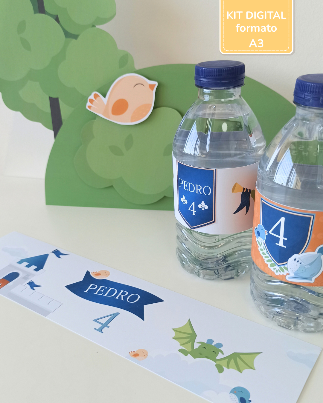  Kit Digital A3 - Festa Cavaleiros e Dragões 6