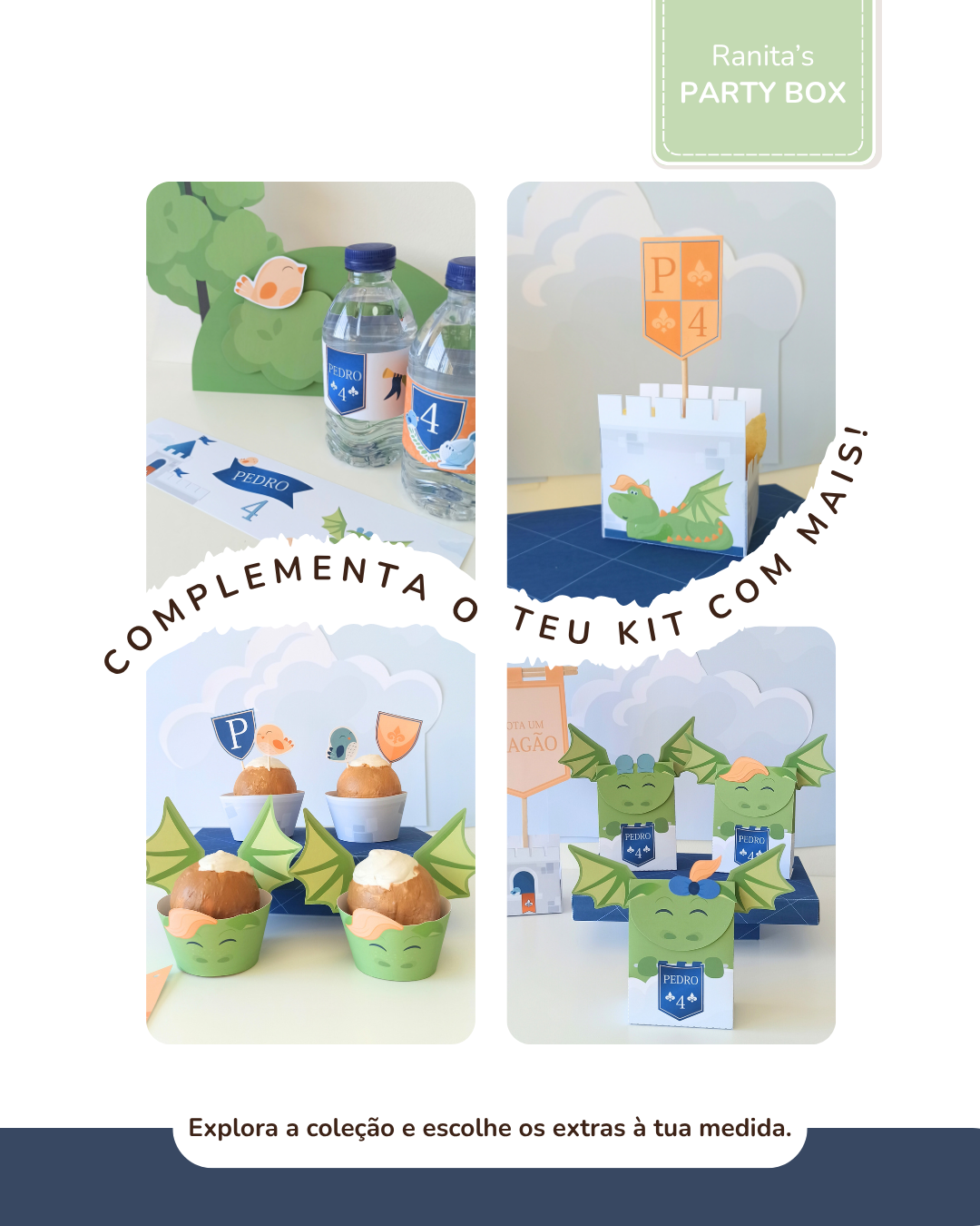 Kit Essência – Festa Cavaleiros e Dragões 9