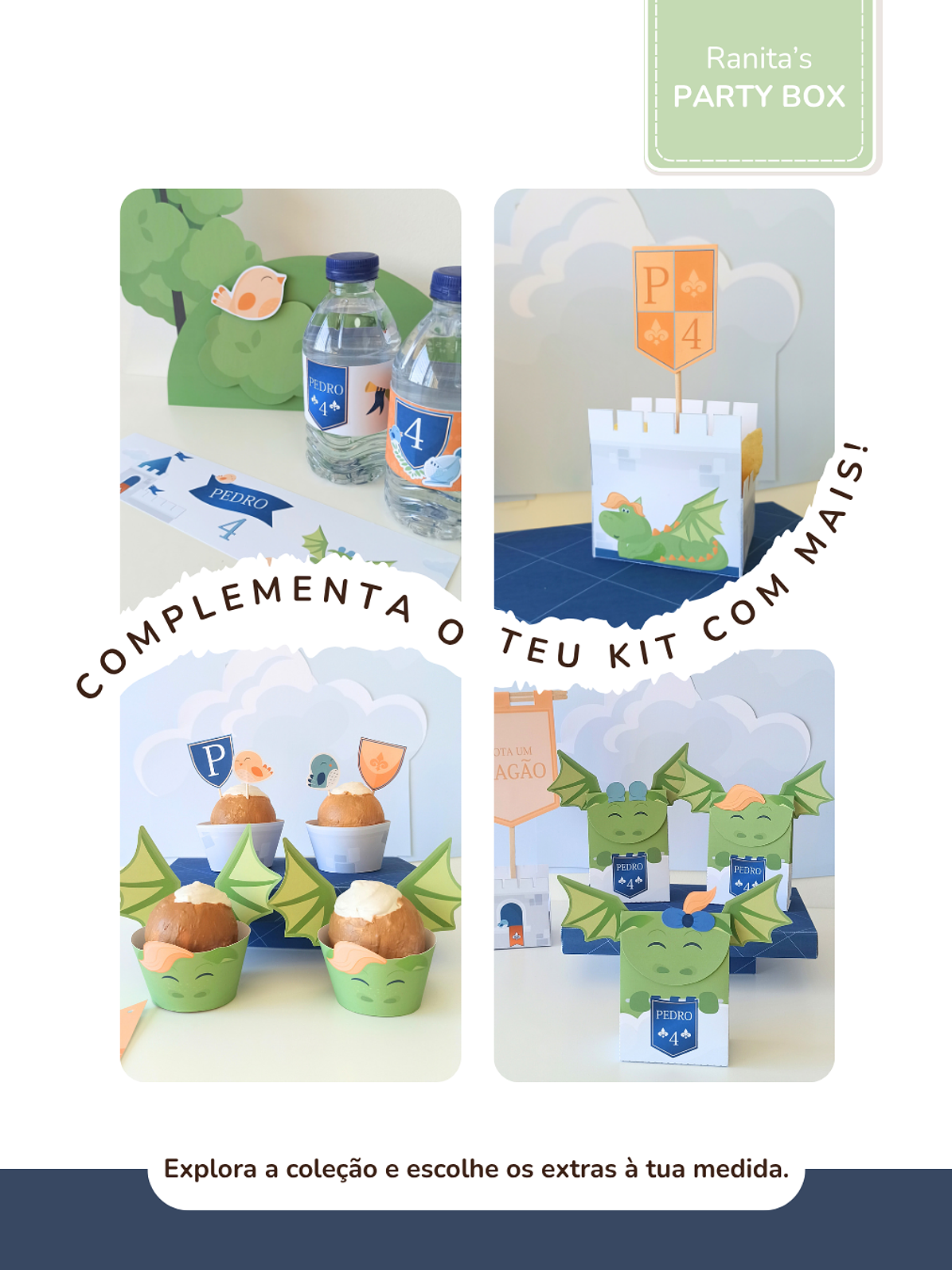 Kit Essência – Festa Cavaleiros e Dragões 9
