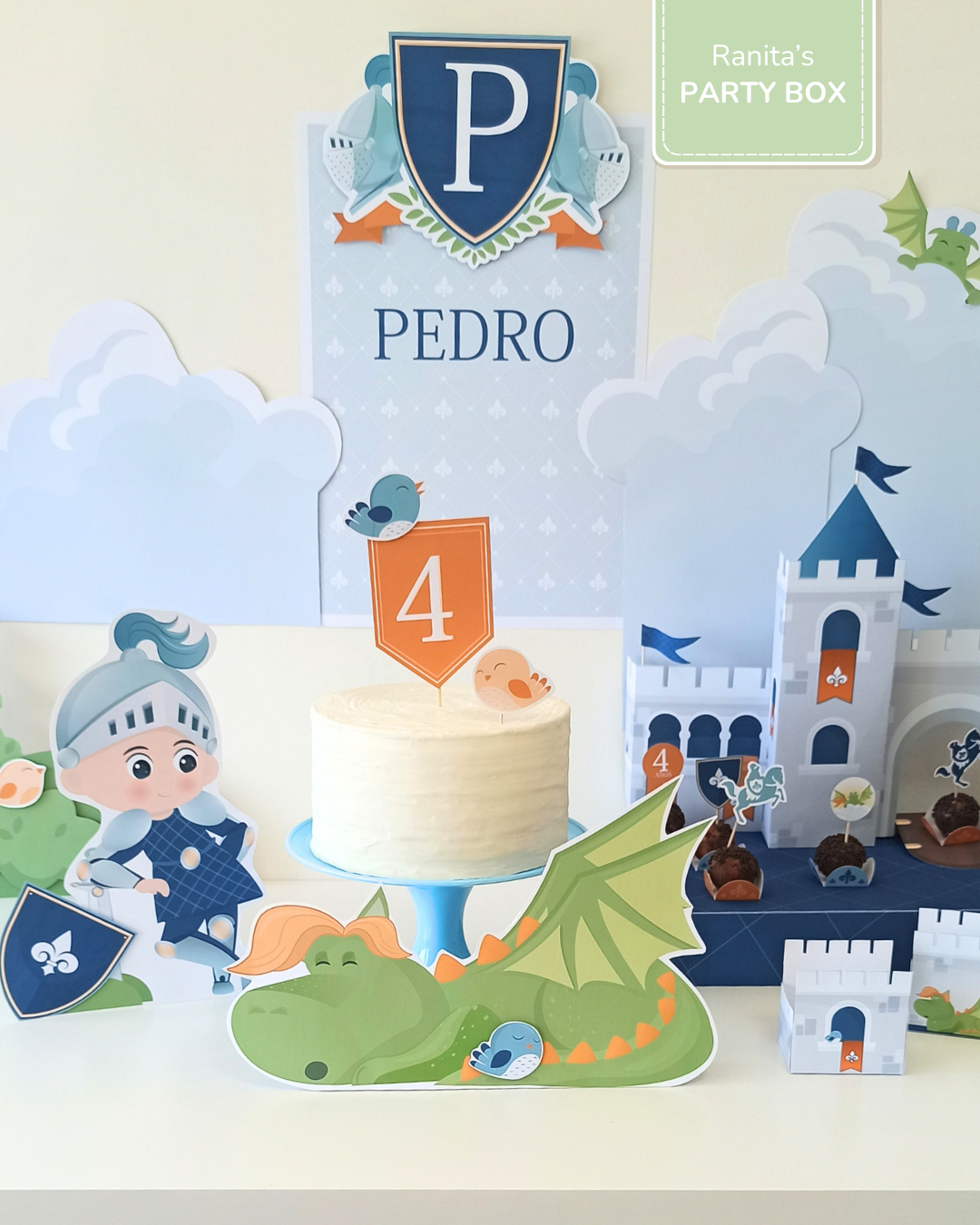 Kit Essência – Festa Cavaleiros e Dragões 1