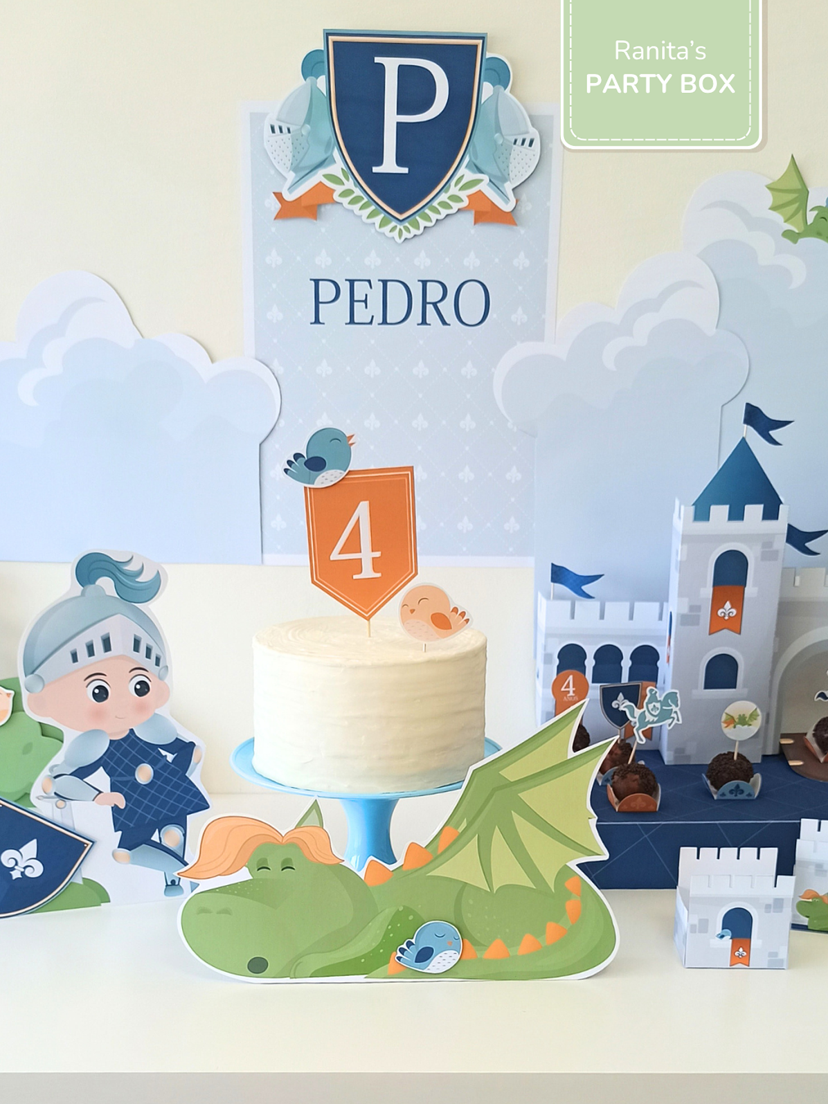 Kit Essência – Festa Cavaleiros e Dragões 1