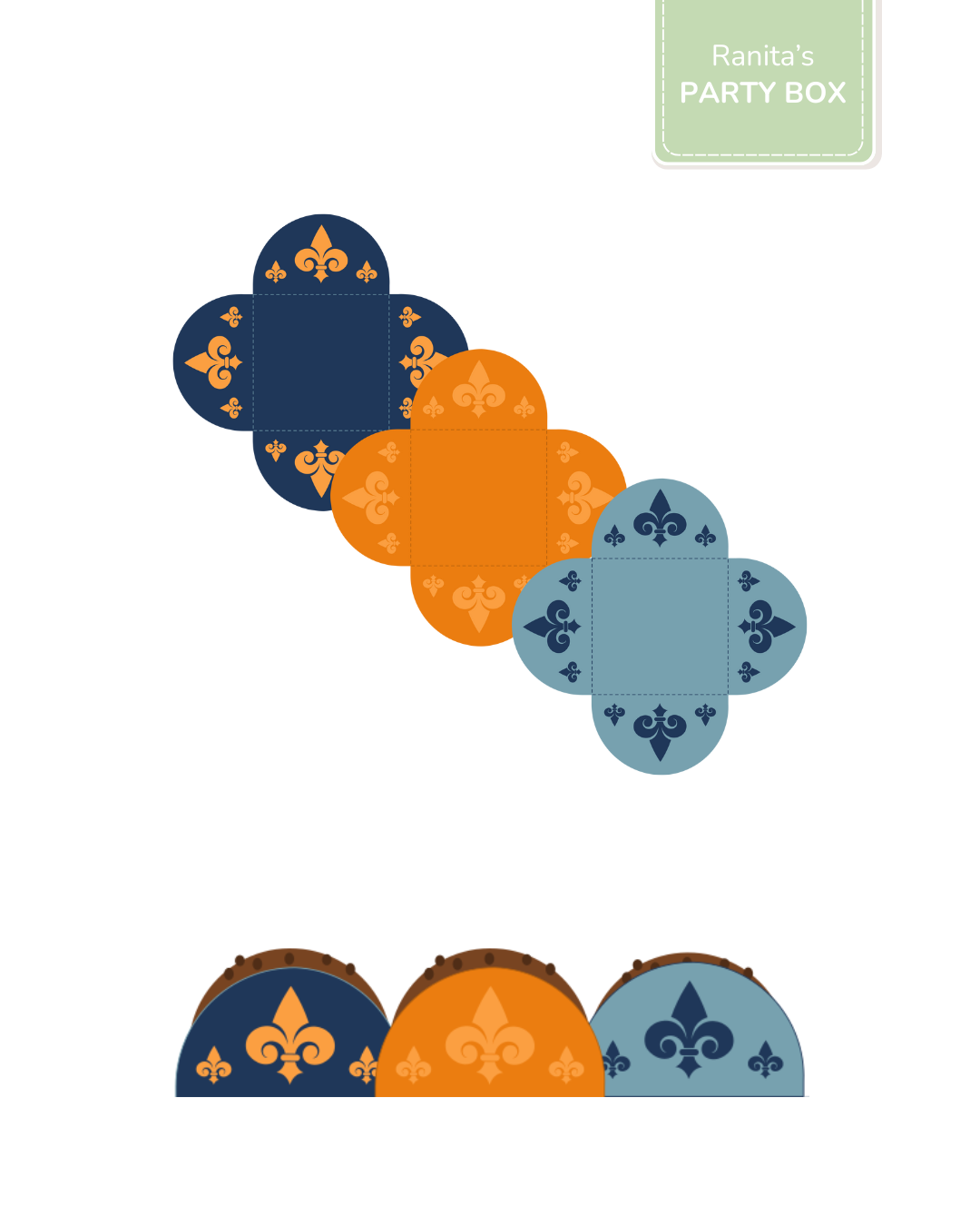 Formas p/ docinhos | 12 Unid. – Festa Cavaleiros e Dragões 1