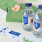 Rótulos garrafas personalizadas Peq.| 6 Unid. – Festa Cavaleiros e Dragões - Thumbnail 1