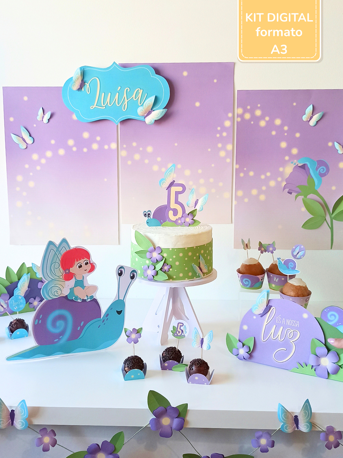  Kit Digital A3 - Festa Magia ao Amanhecer 3