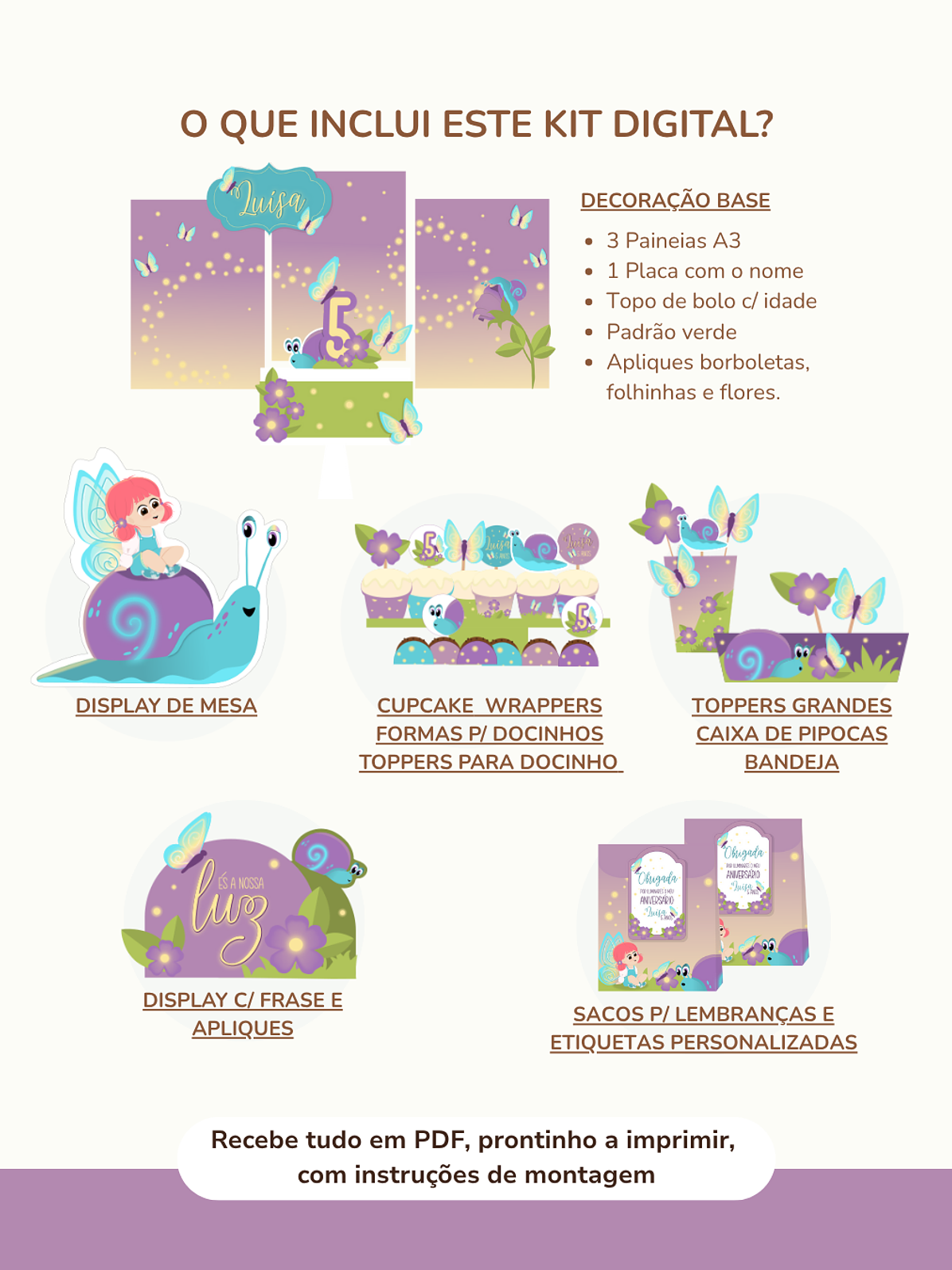  Kit Digital A3 - Festa Magia ao Amanhecer 2