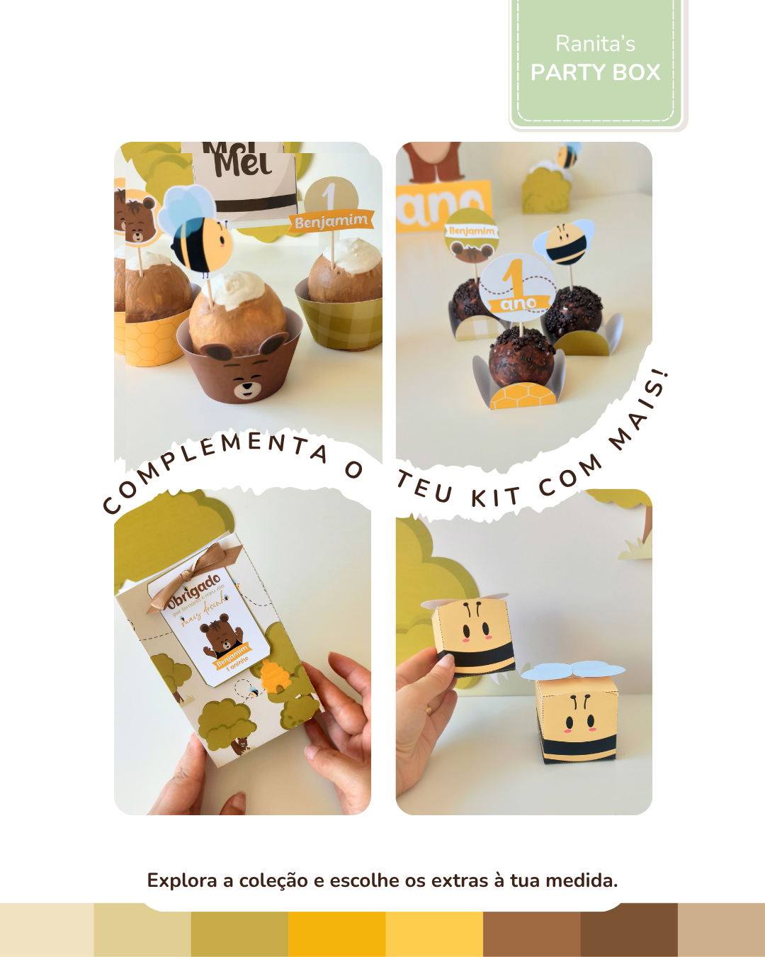 Kit de festa – Ursinho Ben 17